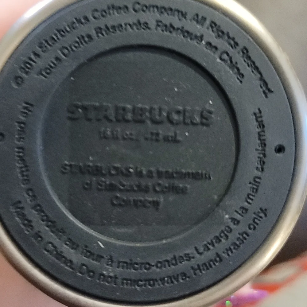 Starbucks collectors 2014 metal tumbler 16 oz - Picture 4 of 4